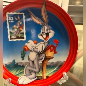 Bugs bunny decorative plate